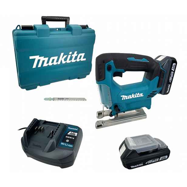 Makita DJV186WVE Akumulátorová Přímočará Pila 18V 65mm 0-45st 18mm