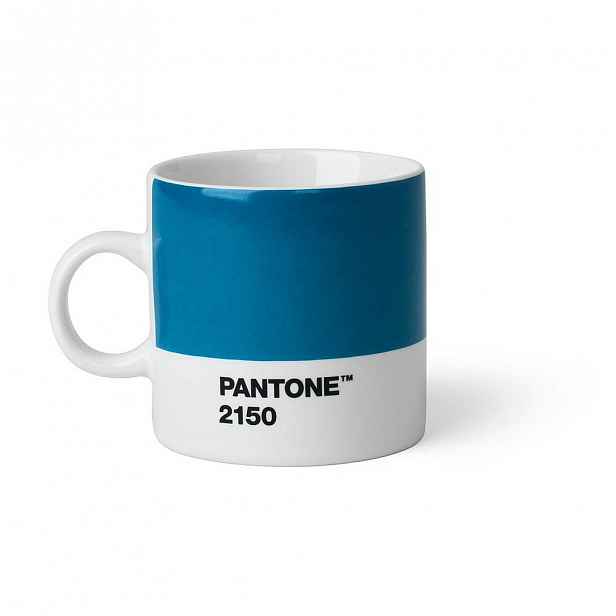 Modrý hrnek Pantone Espresso, 120 ml