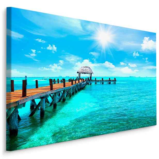 Plátno Molo V Karibském Moři Varianta: 40x30
