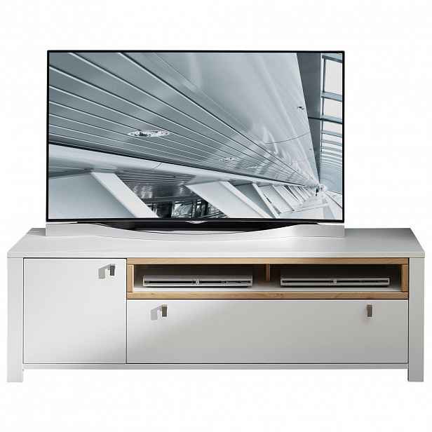 TV DÍL, buk, bílá, barvy buku, 162/51/47 cm