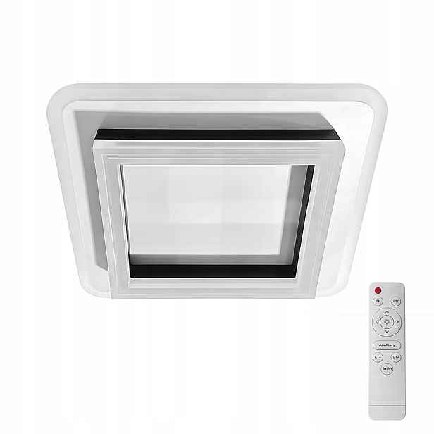 stropní svítidlo Led Stropní Svítidlo Černá Čtverec Moderní 24W