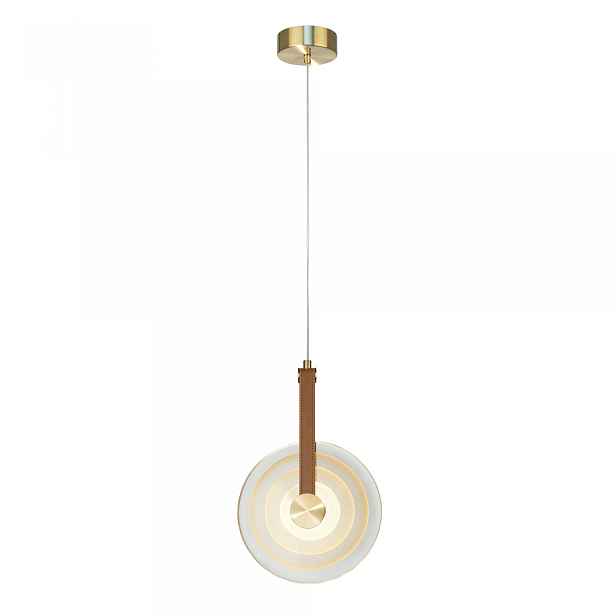 Závěsná lampa Goldi Zlatá Led 5 W P0690 MaxLight