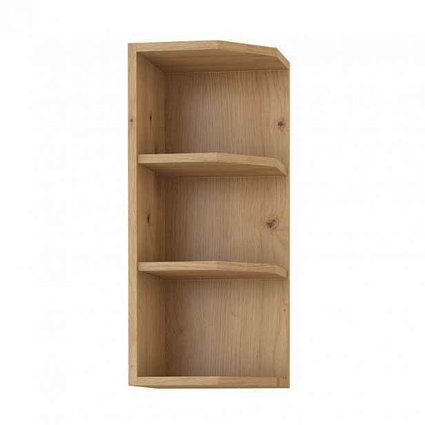 Horní rohová skříňka LAILI - šířka 30 cm, dub artisan