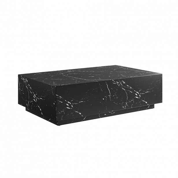 Livetastic KONFERENČNÍ STOLEK, černá, kompozitní dřevo, 120/75/35 cm