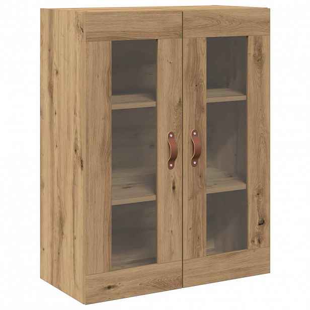 vidaXL Nástěnná skříňka Artisanový dub 69,5 x 34 x 90 cm