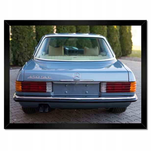Plakáty v rámu 40x30 Mercedes 450 Slc Klasika