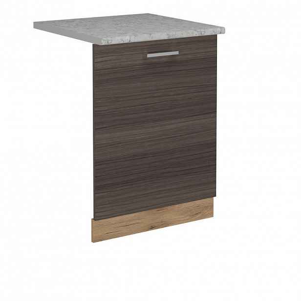 Vicco ČELNÍ PANEL MYČKY R-Line Ušlechtilá šedá 60 cm s pracovní deskou
