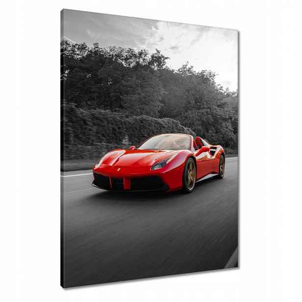 Obrazy 60x80 Červené Ferrari Fura