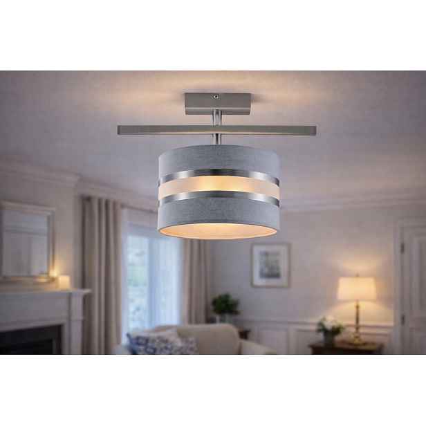 Euro-Lamp Stropní Svítidlo Diana 1 Šedá Abažur 1x60W Výrobce