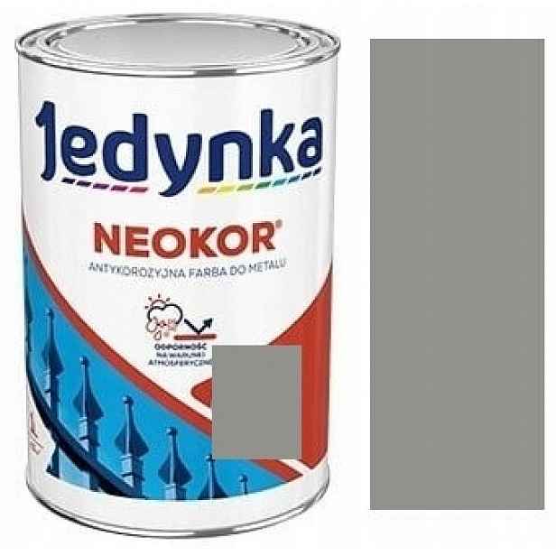 Podklad na kov antikorozní podklad Jedynka Neokor+ hliníkový 5L