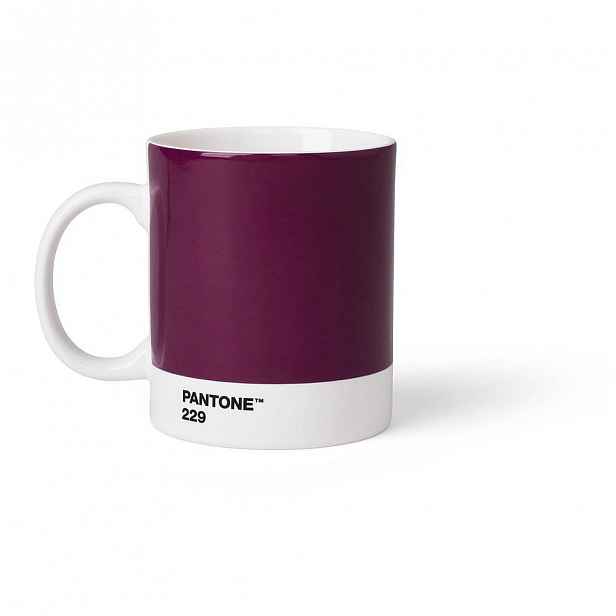 Tmavě fialový hrnek Pantone, 375 ml
