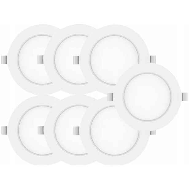 7x Lampička Panel Stropní Svítidlo Stropní Led svítidlo 6W Slim pro závěsný strop