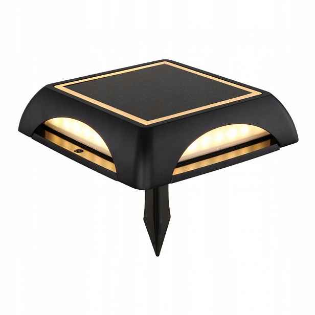 Solární Led reflektorové osvětlení Solar černé 1,2 W IP65 Globo Lighting