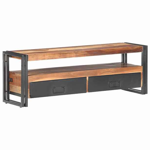 vidaXL TV stolek 120 x 30 x 40 cm masivní dřevo