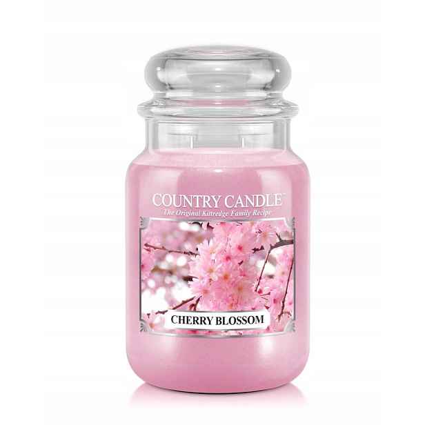 Tradiční parafínová svíčka Cheery Blossom Kringle Candle 1 ks