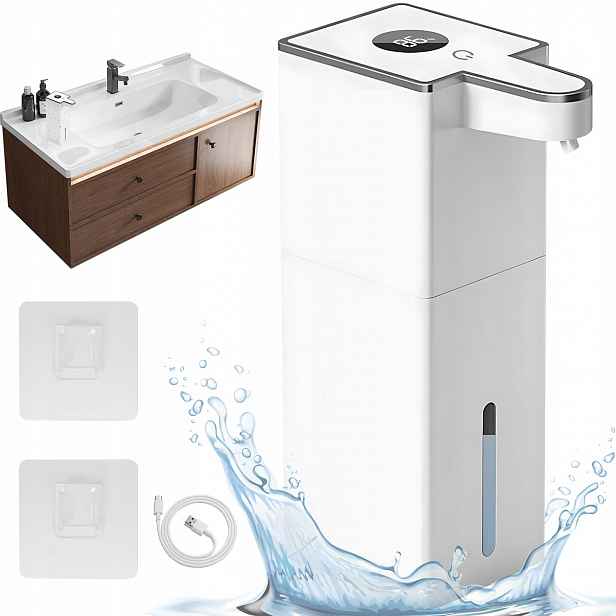Stylový Bezdotykový Dávkovač Na Tekuté Mýdlo Velký 420 ML Usb