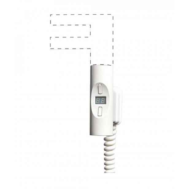 Novaservis - Topná tyč s termostatem, 600 W, bílá GZNEW6WH