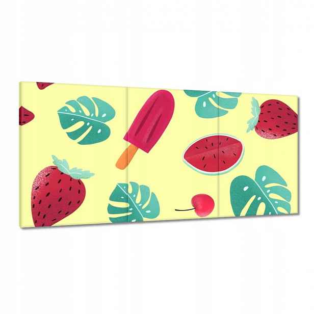 Obrazy 120x60 Monstera Zmrzlinový list Meloun
