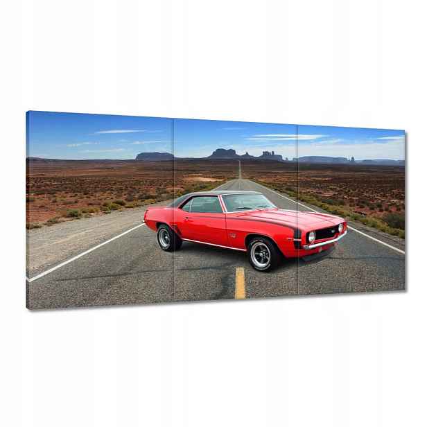Obrazy 180x90 Červený Chevrolet Ss