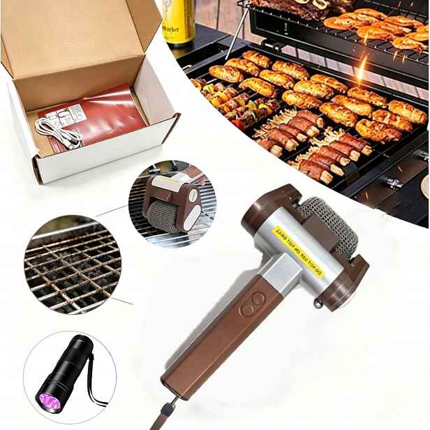 Elektrický čistič grilu Prostředek na čištění grilování