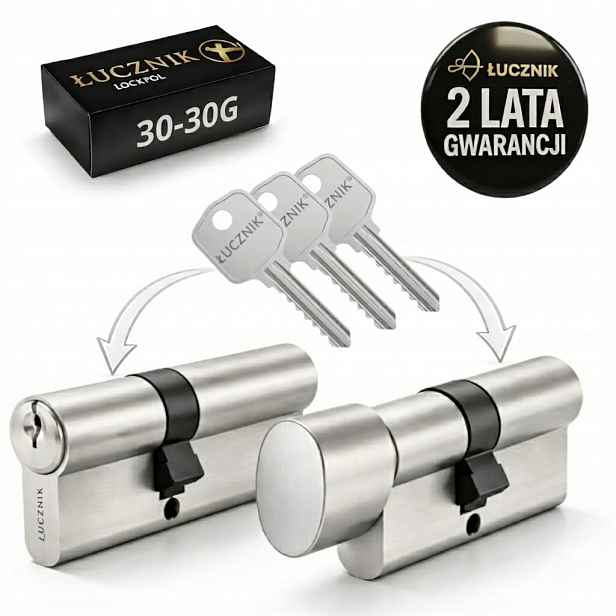 Komplet Vložek 3030G 30-30G 30 G30 Łucznik Do Zámku Dveří * Polský Výrobek