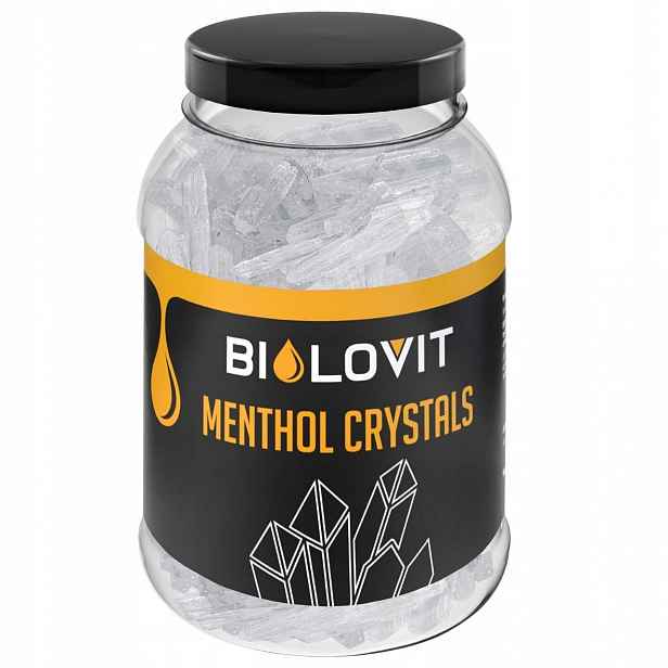 Krystalický mentol Bilovit Menthol Crystals Čistý saunový set 1000 g