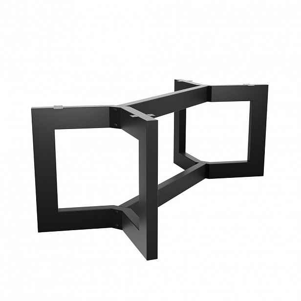 Metalo Pro KOVOVÉ NOHY KE STOLU Barax Space Extreme černá 150/80/72 cm