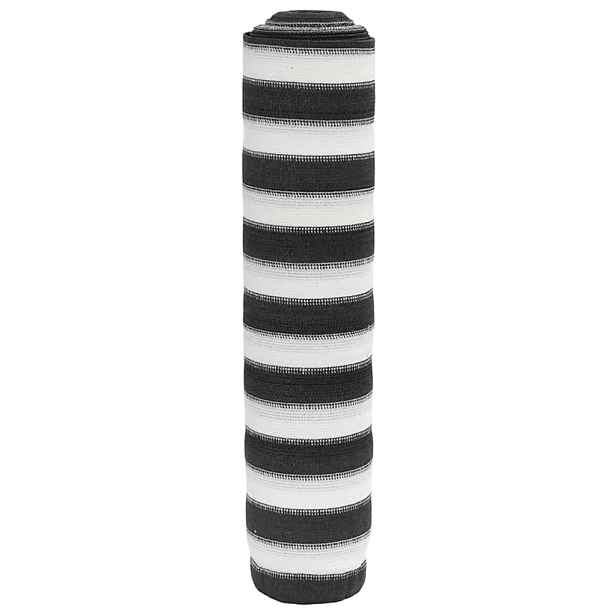 vidaXL Stínicí tkanina antracitová a bílá 1,2 x 50 m HDPE 75 g/m²