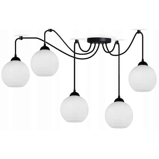 Závěsná Lampa Do Obývacího Pokoje, Jídelna, Skleněný Lustr, Skleněné Loftové Stínítko