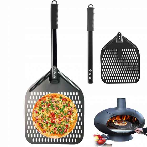 Lopata Na Pizzu A Chléb, Posuvná Lopatka, Profesionální Podnos, Čtvercová