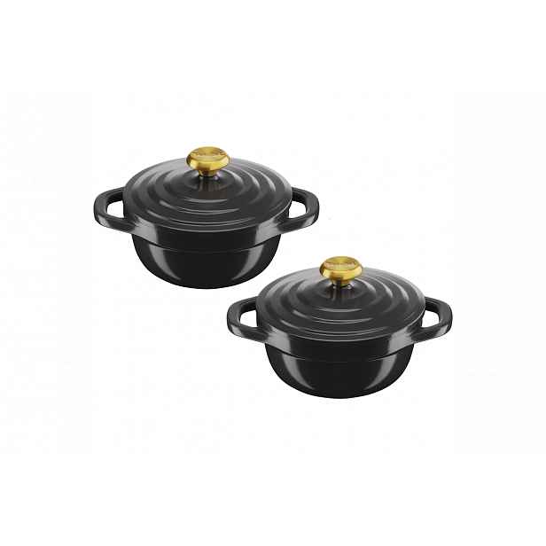 Sada mini kastrolů Tefal Air s poklicí E255S255 11 cm 2 ks