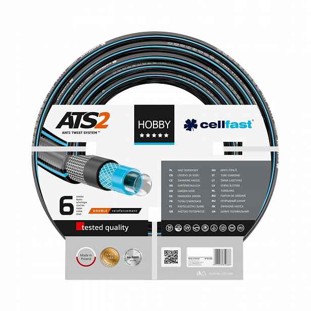 Cellfast Zahradní Hadice Hobby Ats 3/4' 25MB 16-220