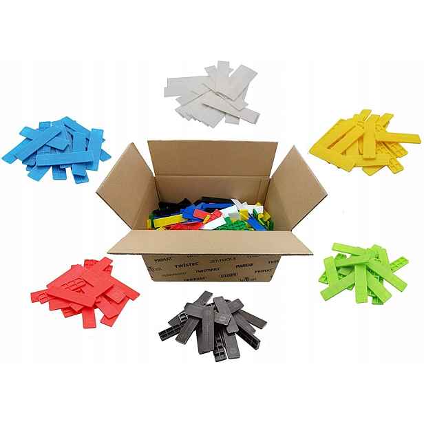 Podložky MIX 1-6x30x100 mm 600 ks zasklení