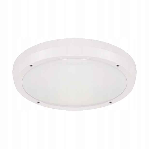 Stropní Svítidlo Struhm Ramen bílý Ø30 cm 2xE27 18W IP65 odolný proti vandalismu