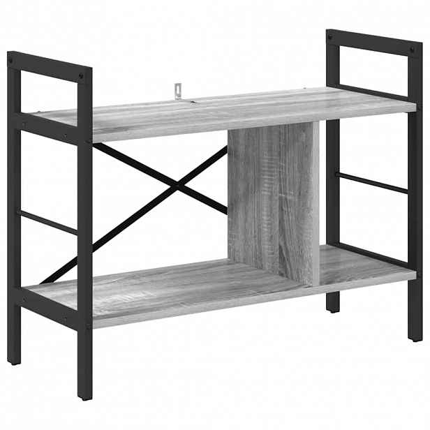 vidaXL Knihovna Šedý Sonoma 75 x 30 x 58,5 cm Kompozitní dřevo