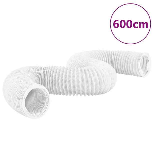 vidaXL Ventilační potrubí PVC 6 m Ø 20 cm