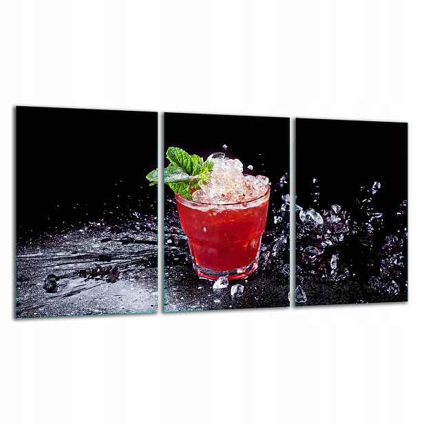 7v1 Skleněná Krájecí Deska 3x30x52 Drink