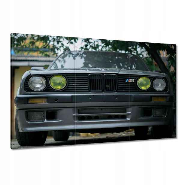 Obrazy 120x80 Šedé auto Bmw