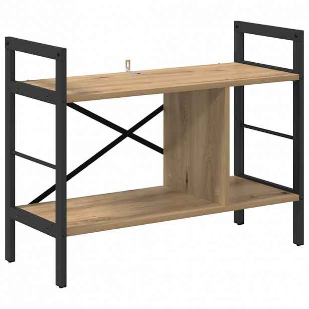 vidaXL Knihovna 3 úrovní 75 x 30 x 58,5 cm Kompozitní dřevo
