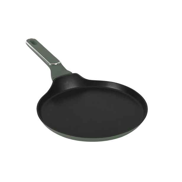 BERLINGERHAUS Pánev na palačinky s titanovým povrchem 25 cm Matte Green Collection BH-8153