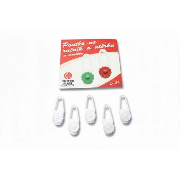 INJETON PLAST - Úchytka na utěrku 5ks