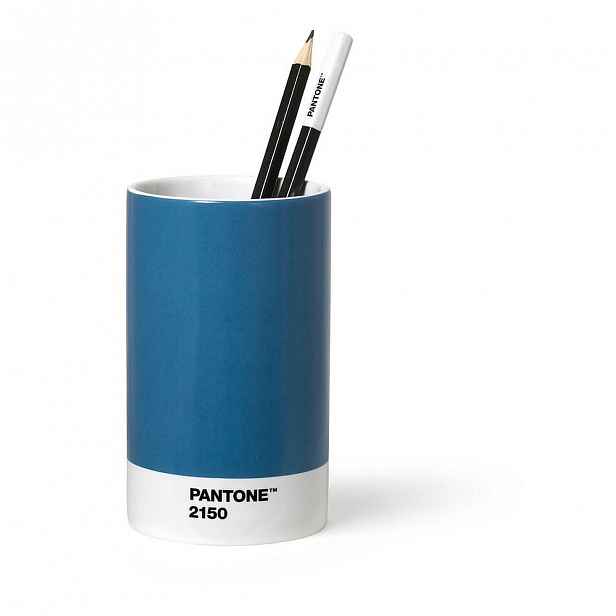 Modrý keramický stojánek na tužky Pantone