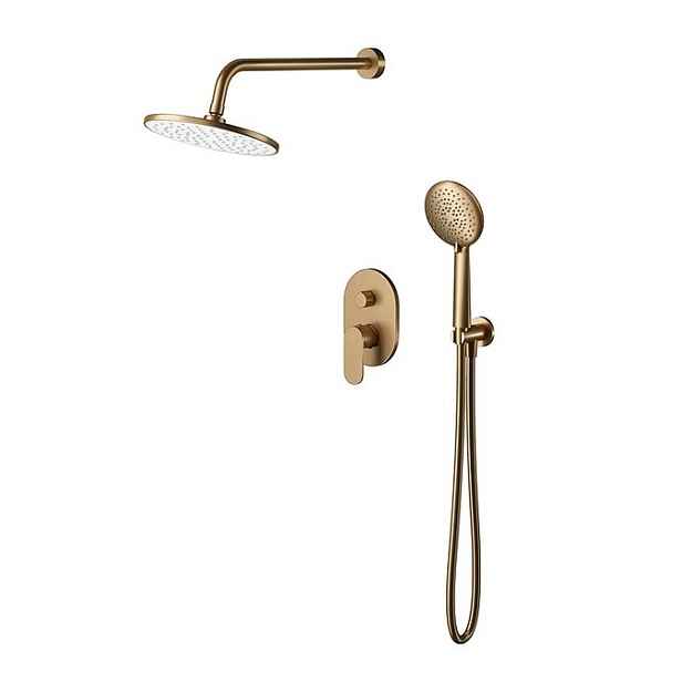 Sprchový Set Pod Omítku Cersanit Luna Kartáčovaná Měď S1057-018