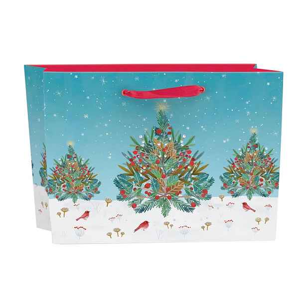 Dárková taška s vánočním motivem 35x14,5 cm Beneath the Tree – Roger la Borde