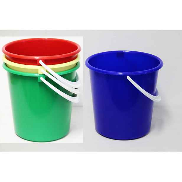 INJETON PLAST - Vědro 10l s odměrkou plastové různé barvy