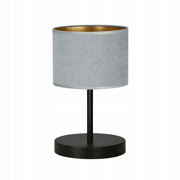Noční Lampa Emibig Hilde LN1 1xE27 15W Černá Šedá Kovová Emibig