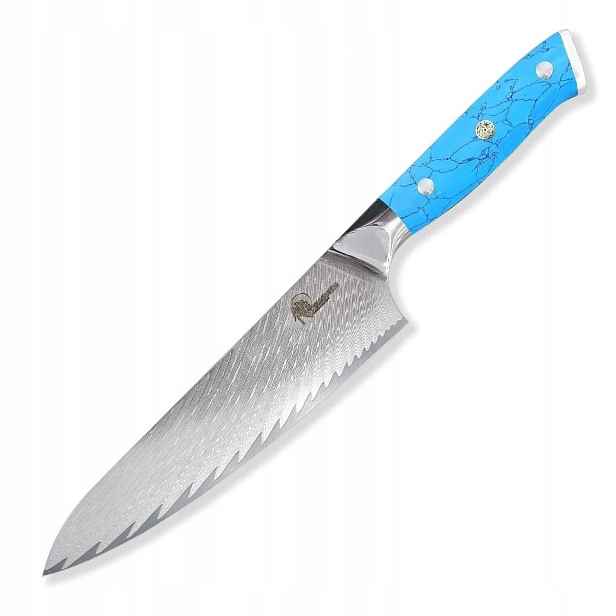 Nůž Šéfkuchaře Dellinger Blue Stone Chef 210 mm Nerezová Ocel