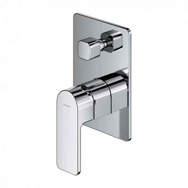 OMNIRES Baretti - Baterie pod omítku, pro 2 spotřebiče, s tělesem, chrom BA7835CR