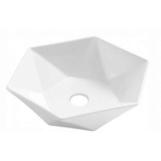 Geometrické umyvadlo Naksos 54 cm CE-55-001