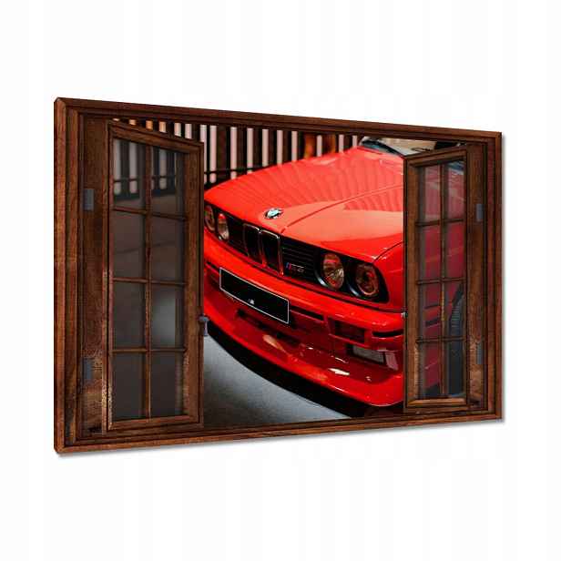 Obrazy 120x80 Červené Bmw M3 Trojka